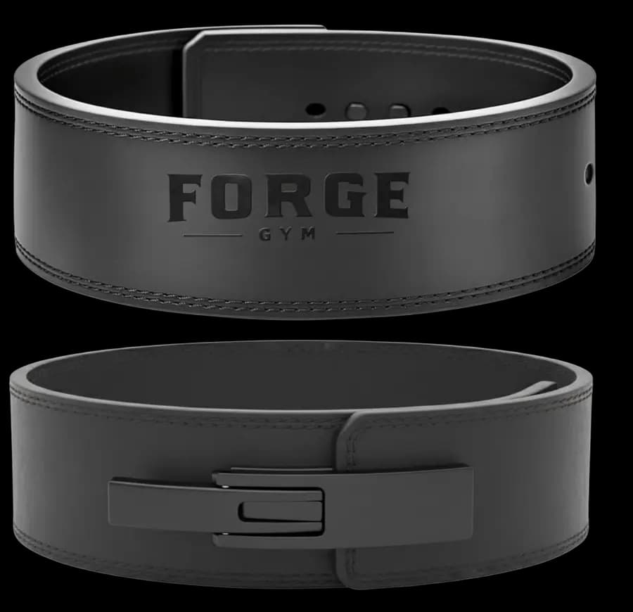 Black Lever Belt